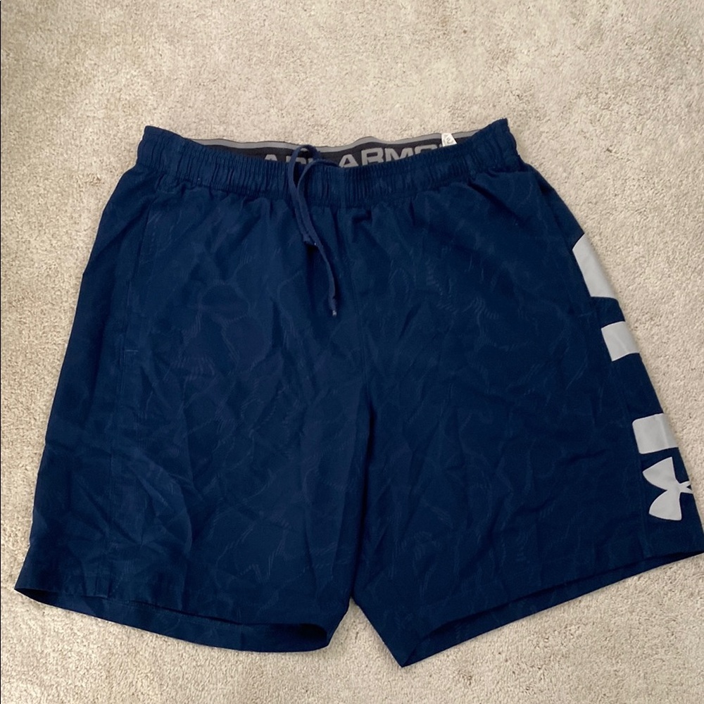 Under Armour Dark Blue Training Shorts